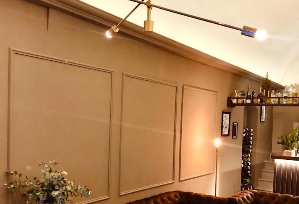 Barone cocktail and food